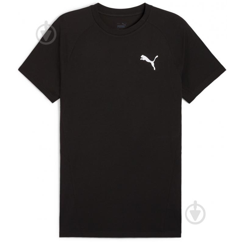 PUMA Чорна чоловіча футболка  EVOSTRIPE Tee 681697/01 XL чорний - зображення 1