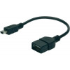 Кабель USB OTG Digitus AK-300310-002-S