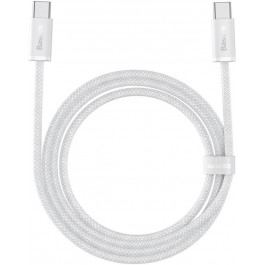   Baseus Dynamic Series Fast Charging Data Cable Type-C to Type-C 100W 2m White (CALD000302)