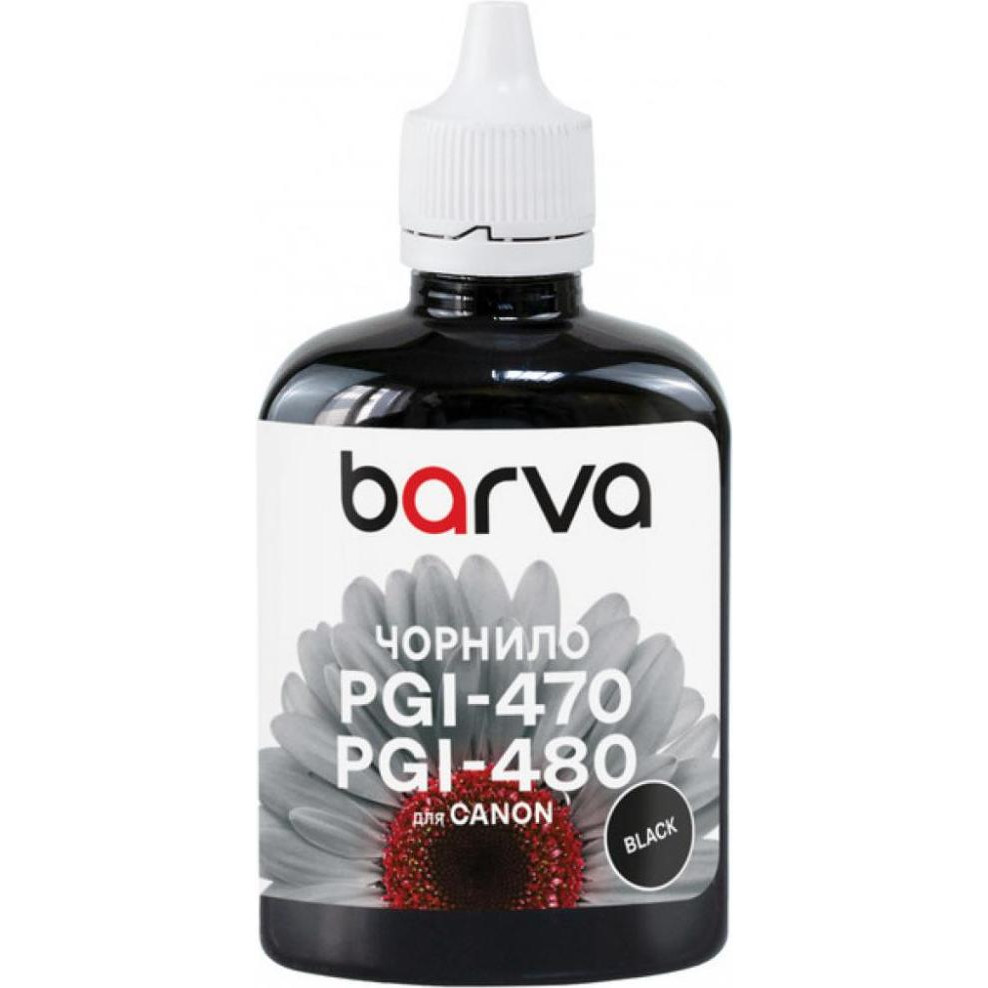 Barva Чернила Canon PGI-470 90г Black Pigment I-BAR-CPGI470-090-BP (C470-552) - зображення 1