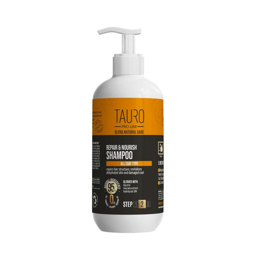 Tauro Pro Line Шампунь  Ultra Natural Care Repair and Nourish, 400 мл (TPL63602) - зображення 1