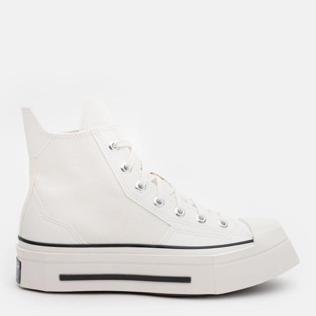 Converse Жіночі кеди високі  Chuck 70 De Luxe Squared Hi A06436C-286 37.5 (5US) 24 см Білі (194434654011) - зображення 1