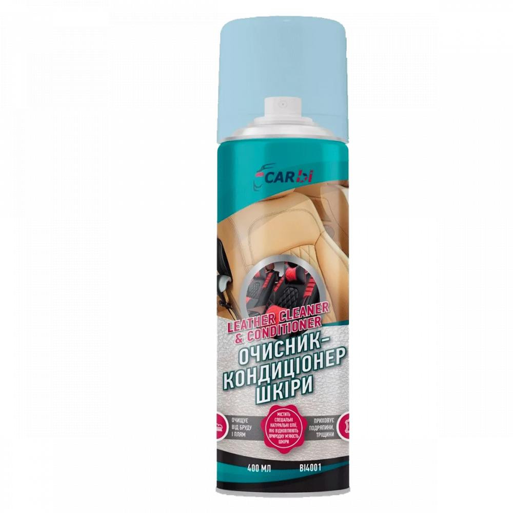 CARbi Leather Cleaner Conditioner BI4001 400млмл - зображення 1