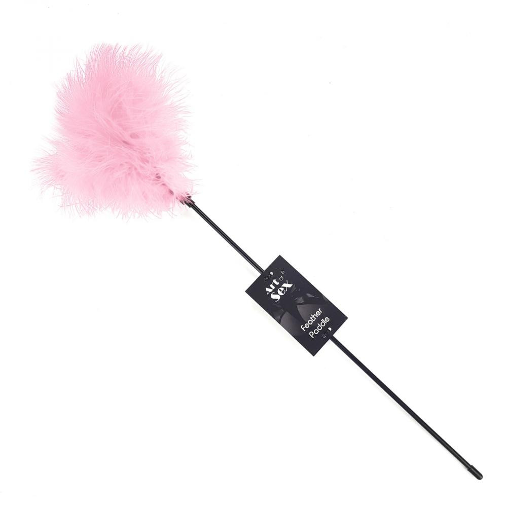 Art of Sex Feather Paddle Pink (SO6615) - зображення 1