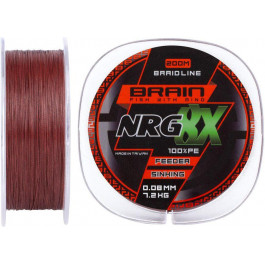   Brain NRG 8X Feeder Sinking / 0.08mm 200m 7.2kg