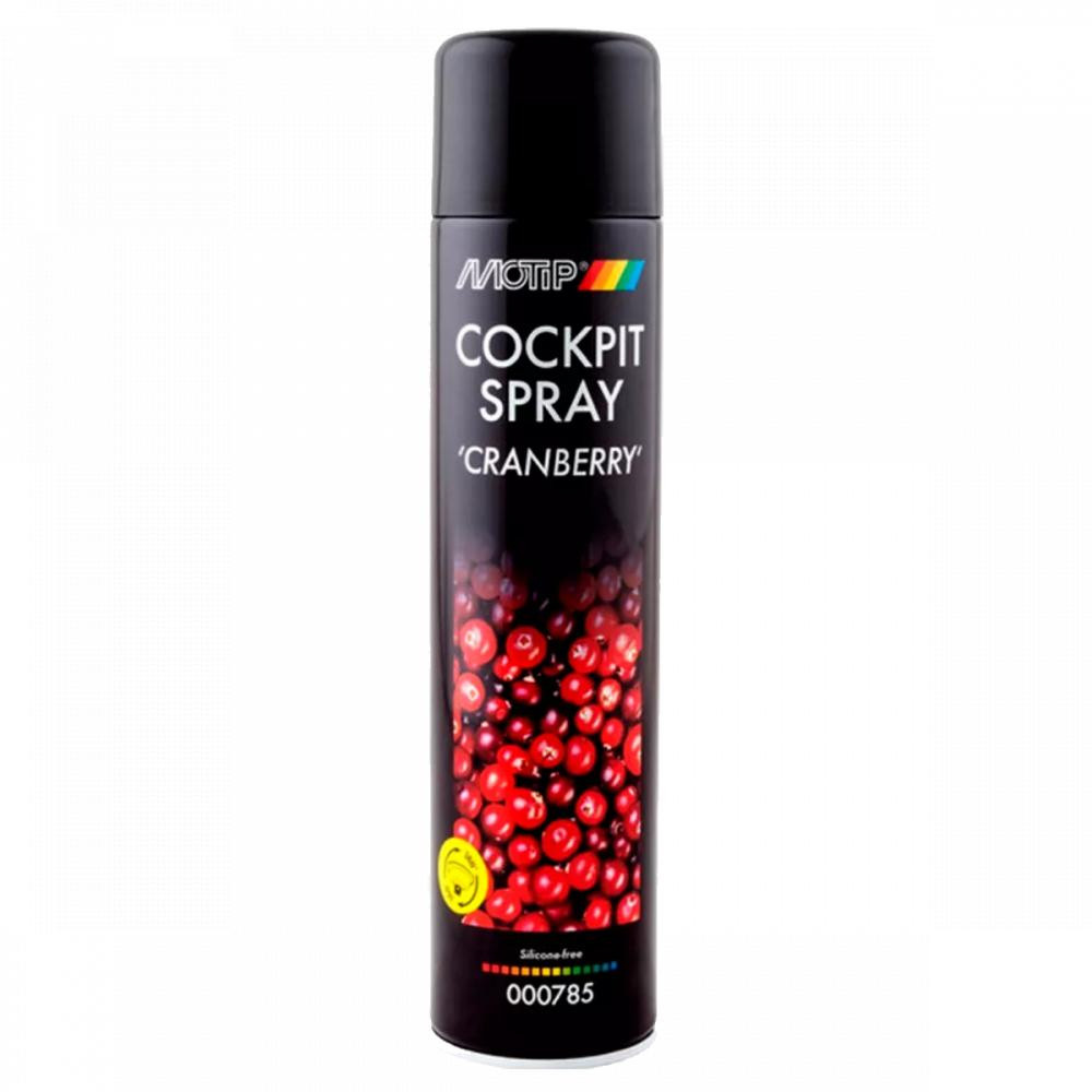 MOTIP Cockpit spray Semi Gloss Cranberry 000785 - зображення 1