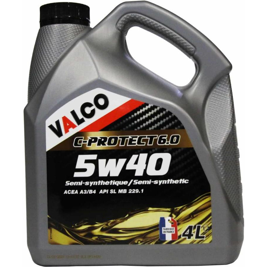 VALCO C-Protect 6.0 5W-40 4л - зображення 1