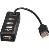 Frime 4хUSB2.0 Hub Black (FH-20000) - зображення 3