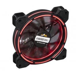   Frime Iris LED Fan Think Ring Red (FLF-HB120TRR16)