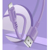 ColorWay USB - Lightning 1m Violet (CW-CBUL044-PU) - зображення 3