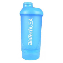   BiotechUSA Wave+ Compact 500ml /+150ml/ Shaker / light blue