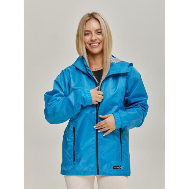 ThermoX Вітровка з капюшоном жіноча  Ripstop ProTech Jacket L Світло-синя (T1856856_L) - зображення 1