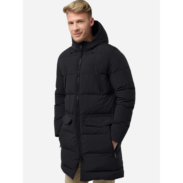 Jack Wolfskin Пуховик зимовий довгий чоловічий  Nordlicht Parka M A60042_6000 M Чорний (4064886306454) - зображення 1