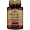 Solgar Vitamin D3 (Cholecalciferol) тисячі IU 180 Tabs Вітамін D3 - зображення 1