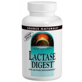   Source Naturals Lactase Digest, For Lactose Intolerance, 180 Vegetarian Capsules