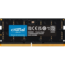   Crucial 8 GB SO-DIMM DDR5 4800 MHz (CT8G48C40S5)