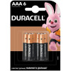 Duracell AAA bat Alkaline 6шт 5007758 - зображення 1