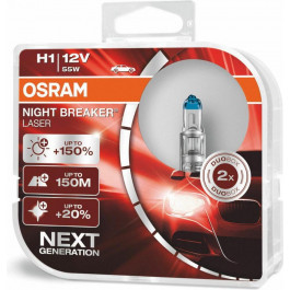   Osram H1 Night Breaker Laser 55W 64150NL 1 шт