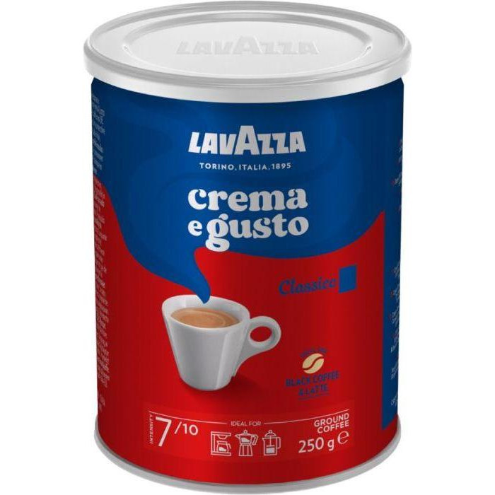 Lavazza Crema E Gusto молотый ж/б 250 г  (8000070038820) - зображення 1