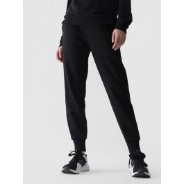   4F Спортивні штани на флісі жіночі  Trousers Cas F0946 4FWMM00TTROF0946-20S S Чорні (5904698999699)