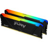 Kingston FURY 32 GB (2x16GB) DDR4 3600 MHz Beast RGB Black (KF436C18BB2AK2/32) - зображення 3