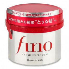   Fino Маска Shiseido  Premium Touch для пошкодженого волосся, 230 г (4901872837144)