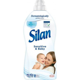   Silan Ополіскувач-кондиціонер для білизни  Sensitivr & Baby, 1672 мл (9000101590272)