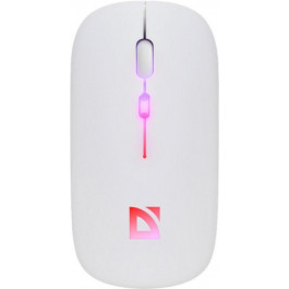   Defender Touch MM-997 Silent RGB Wireless RGB White (52998)