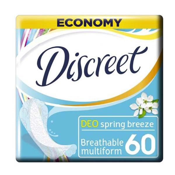 Discreet Прокладки щоденні  Deo Spring Breeze 60шт - зображення 1