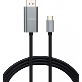   Vinga USB Type-C to HDMI v2.0 1.5m Black (VCPVCCH2015)