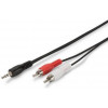 Assmann RCA 2xRCA M/M 3.5mm 1.5m (AK-510300-015-S) - зображення 1