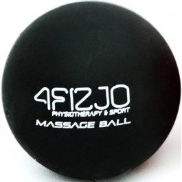   4FIZJO Lacrosse Ball 6.25cm Black (4FJ1196)