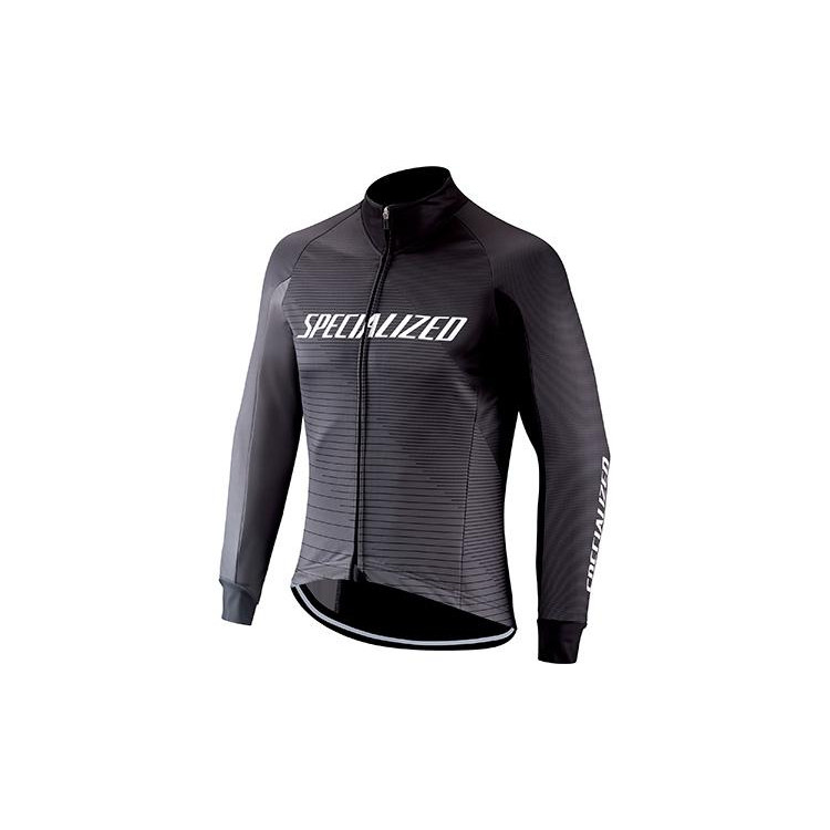 Specialized ELEMENT RBX COMP LOGO TEAM JACKET 2021 BLK/CHAR L - зображення 1