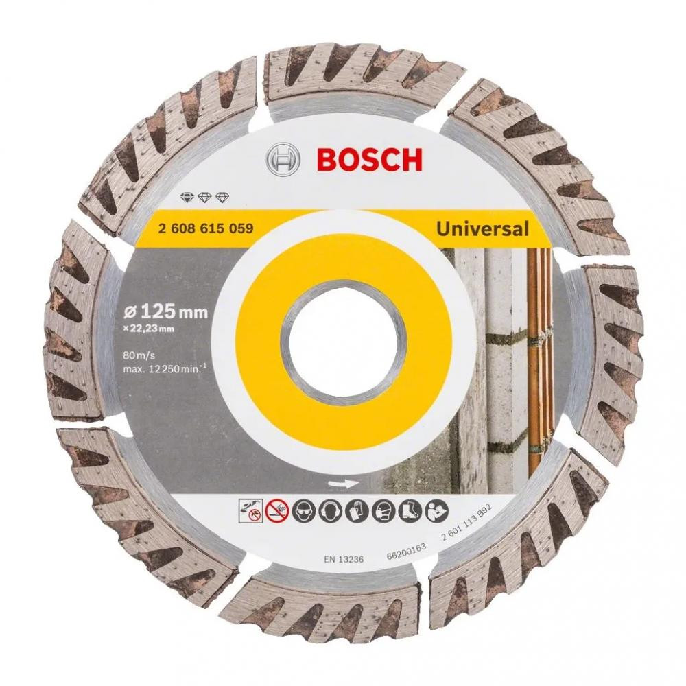 Bosch Stf Universal 125-22.23, по бетону - зображення 1