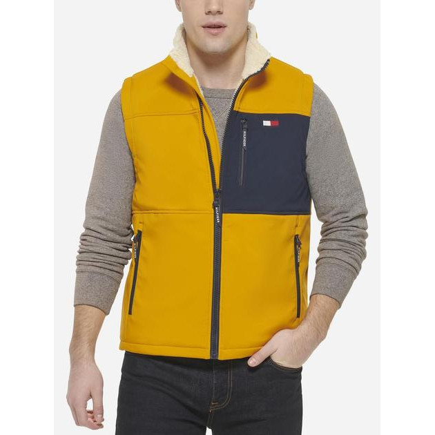 Tommy Hilfiger Теплийжилетчоловічий  6232384SЖовтий (1159804073) - зображення 1