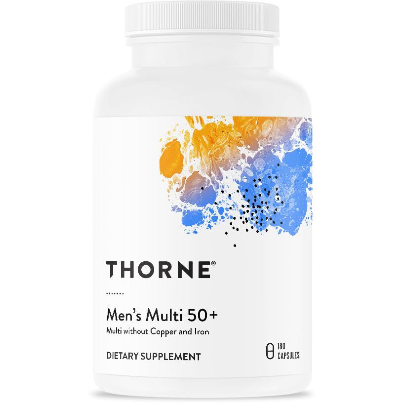 Thorne Мультивитамины для мужчин 50+, Men's Multi, Thorne Research, 180 капсул (THR-01132) - зображення 1