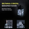 Garlando Роса 3 метри на батарейках 30 led нитка на зеленому дроті біла (30L3MGW) - зображення 3