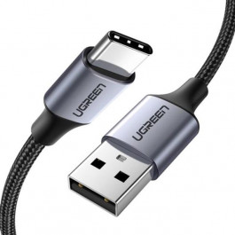   UGREEN US288 USB-A to Type-C QC3.0 18W 3m Black (60408)