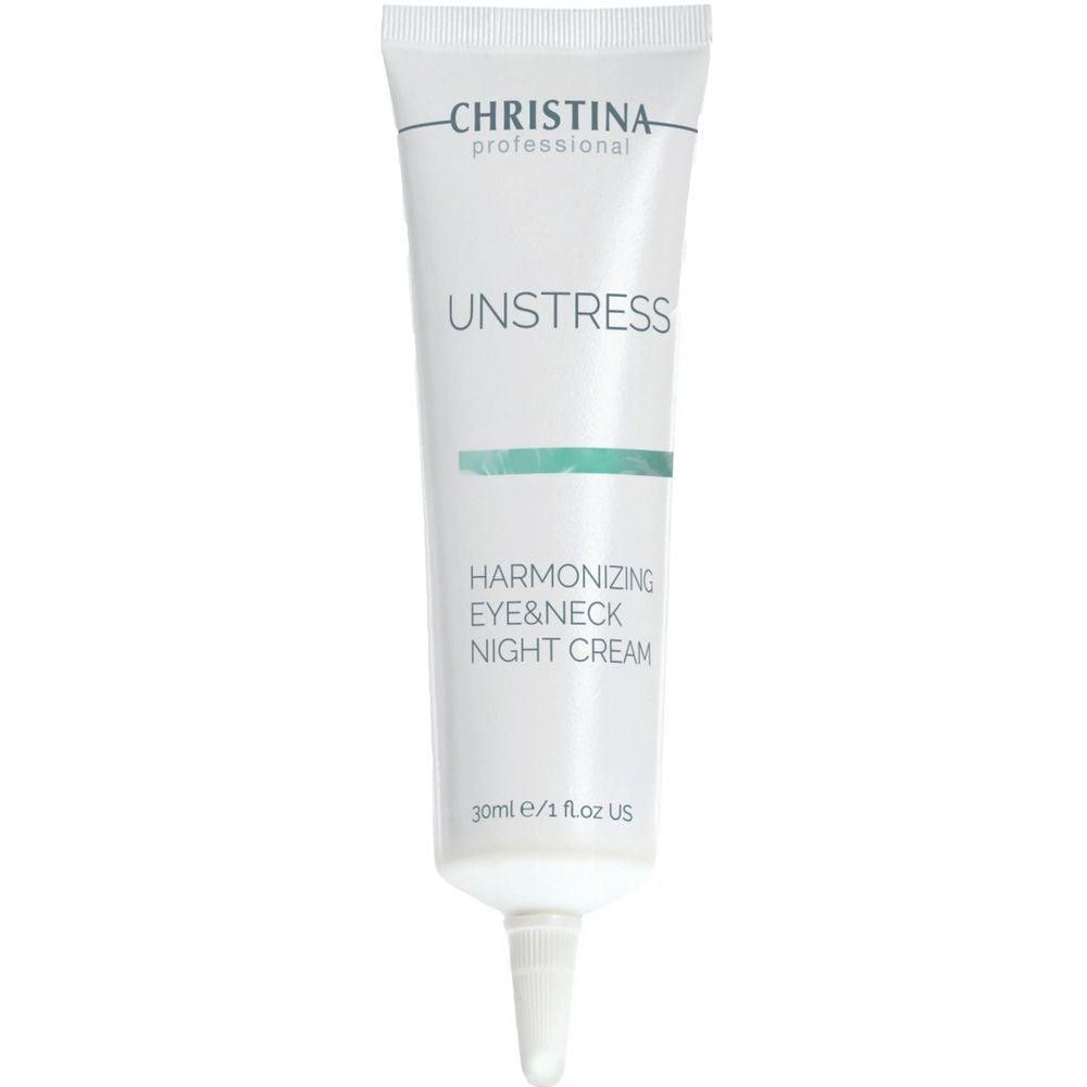 CHRISTINA Ночной крем  Unstress Harmonizing Eye&Neck Night Cream 30 мл (7290100367629) - зображення 1