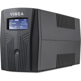   Vinga LCD 600VA USB plastic case (VPC-600PU)