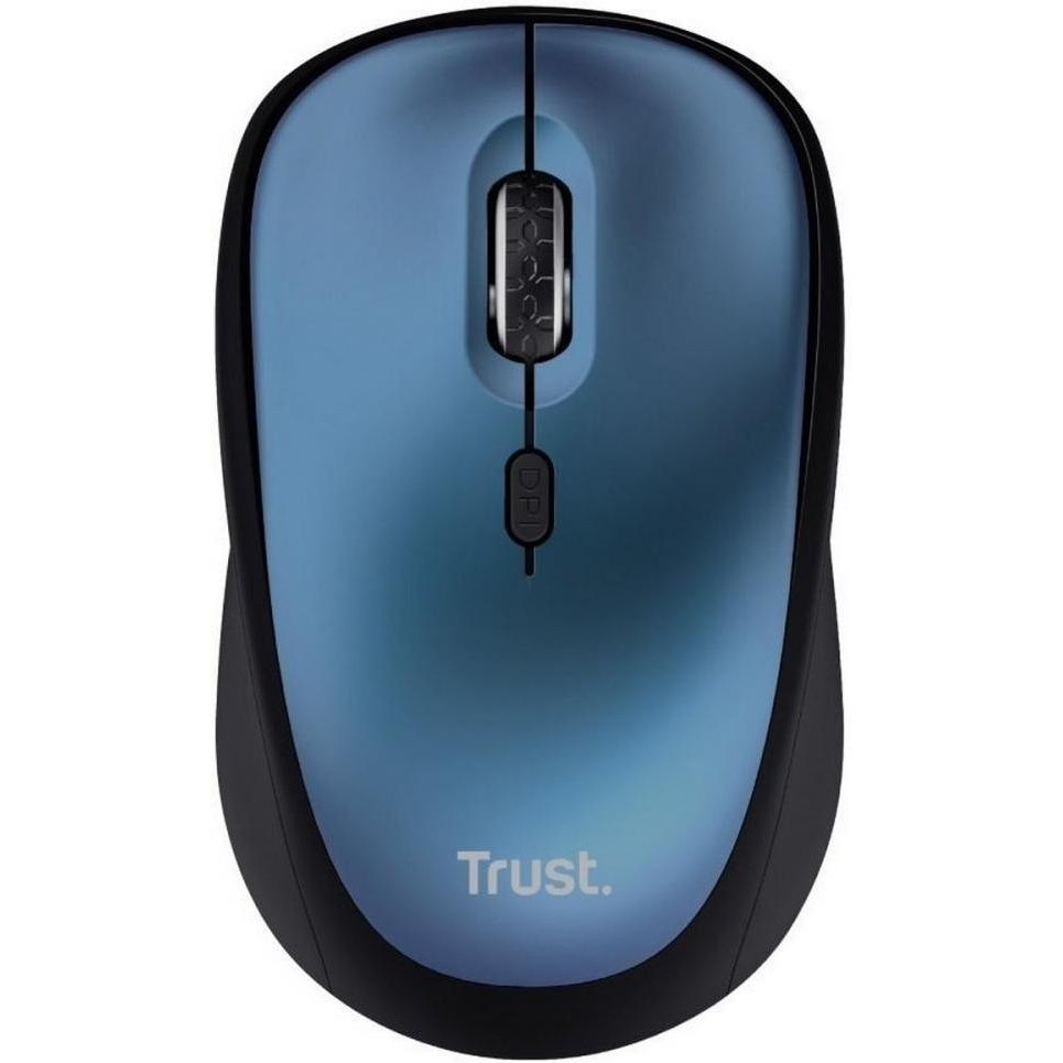 Trust Yvi+ Silent Eco Wireless Blue (24551) - зображення 1