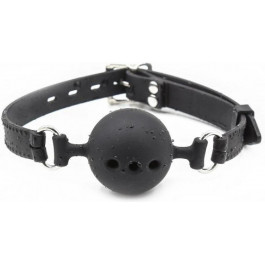   DS Fetish Кляп DS Fetish Mouth silicone gag L black (222401096)