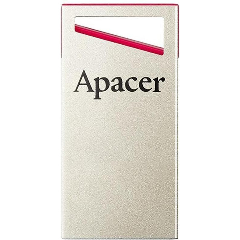 Apacer 64 GB AH112 USB 2.0 Red (AP64GAH112R-1) - зображення 1