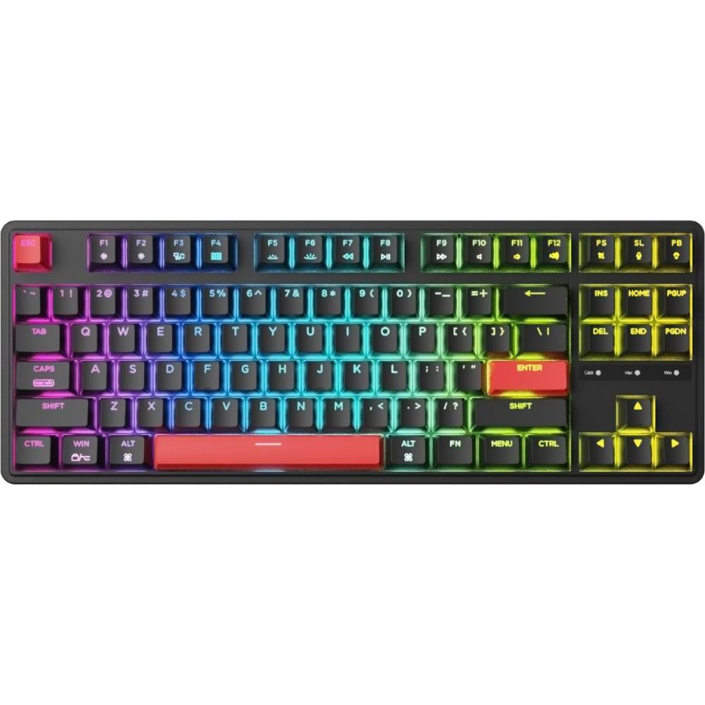 Keychron C3 Pro 87 Key RGB Hot-Swap K Pro Red Black (C3PH1_KEYCHRON) - зображення 1