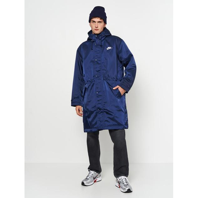 Nike Парка  M Nk Club Stadium Parka FB7320-410 2XL Midnight Navy/White (196607392065) - зображення 1