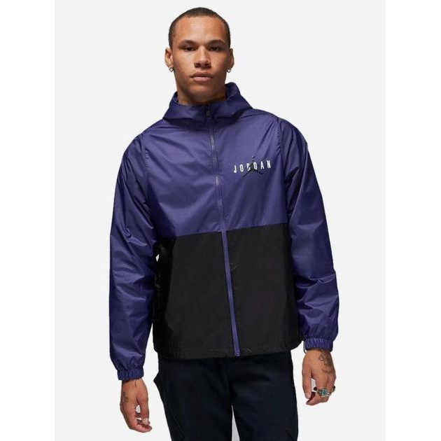 Nike Вітрівка чоловіча  M J Ess Hbr Woven Jacket DV7650-502 2XL Sky J Purple/Black (196969032418) - зображення 1