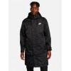 Nike Парка  M Nk Club Stadium Parka FB7320-010 M Black/White (196607391822) - зображення 1