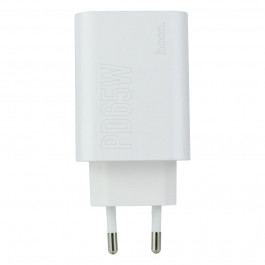   Hoco DC40 65W + USB Type-C to Type-C White