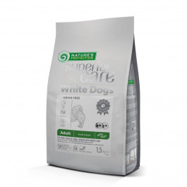   Nature's Protection Superior Care White Dogs Grain Free Adult Small & Mini Breeds Insect 1.5 кг (NPSC47299)