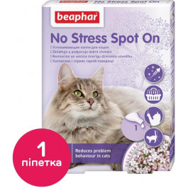   Beaphar No Stress Spot On - капли антистресс для кошек Упак 3 пипетки (13913)